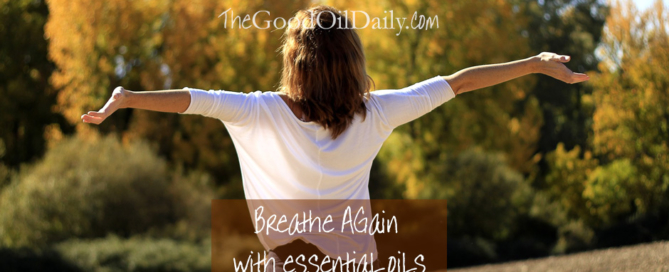 young living breathe again, essential oils, the good oil daily