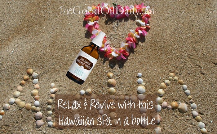 hawaiian spa young living sandalwood hydrosol, the good oil daily